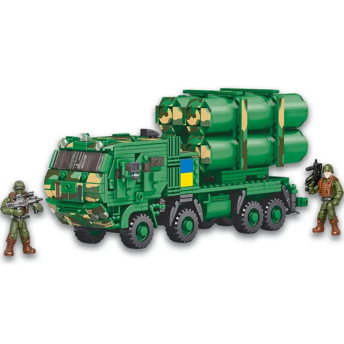 Конструктор Військова техніка ЗСУ (752 дет, машина РК Нептун) KB 1146 - 4