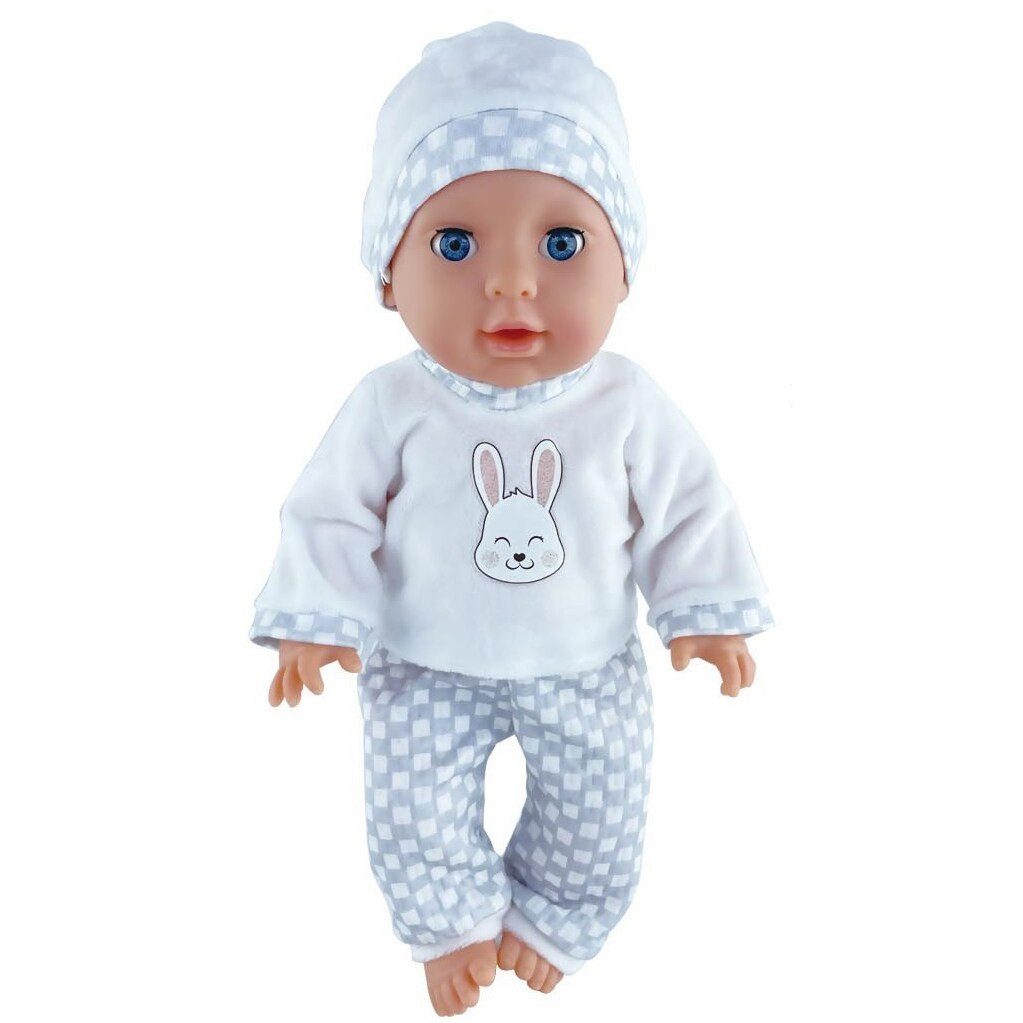 Інтерактивний функціональний пупс Yale Baby з пляшечкою, посудом та горщиком (35 см, сміється, звуки) YL2335E-G - 3