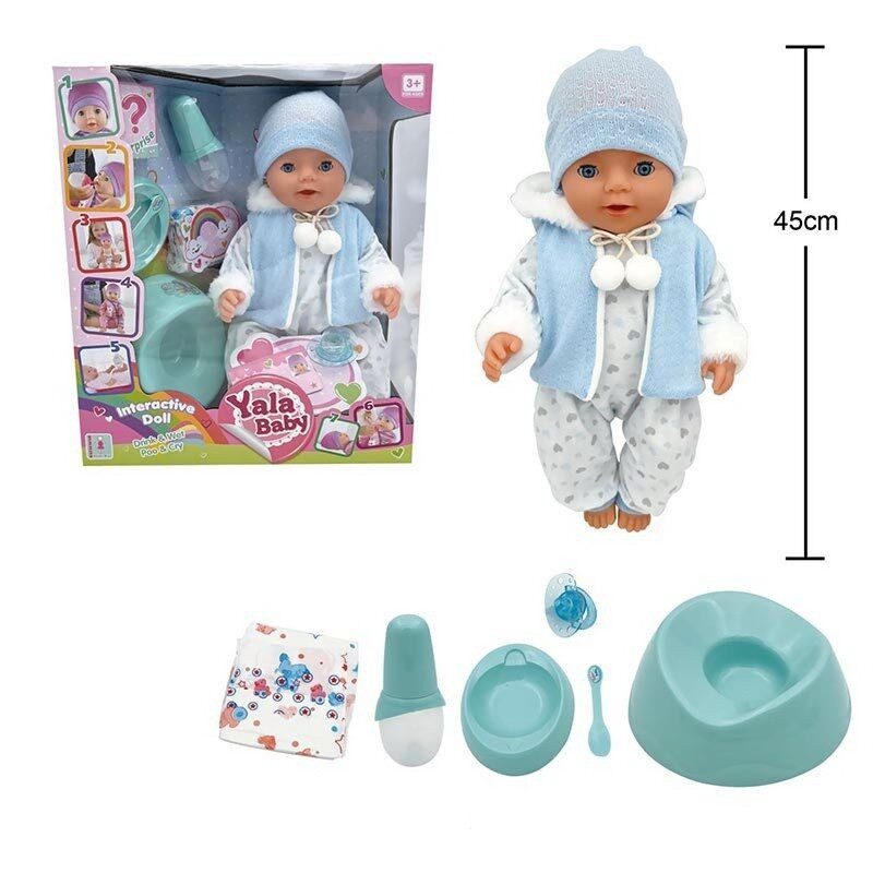 Інтерактивний пупс Yala Baby з горщиком (45 см, плаче сльозами) BL 242 P - 4