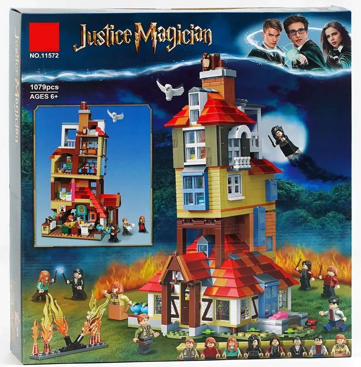 Конструктор Justice Magician Напад на будинок (1079 деталей) 11572 - 3