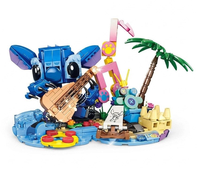 Конструктор Стіч/Stitch з гітарою (355 дет.) 90003 - 4