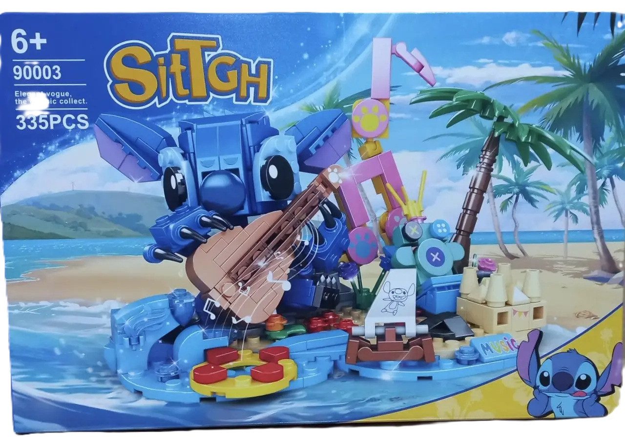 Конструктор Стіч/Stitch з гітарою (355 дет.) 90003 - 2