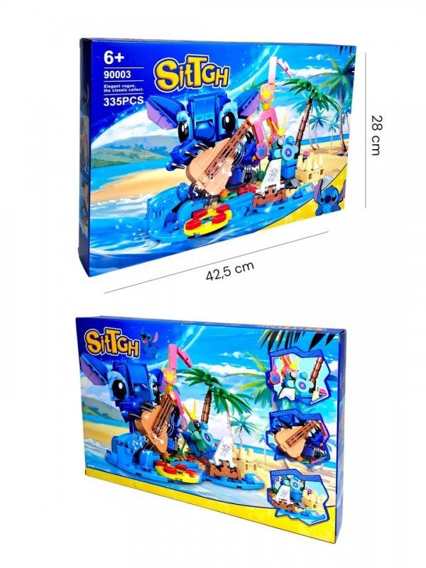 Конструктор Стіч/Stitch з гітарою (355 дет.) 90003 - 5