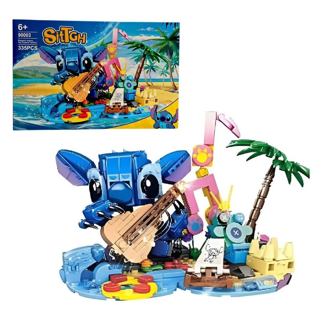 Конструктор Стіч/Stitch з гітарою (355 дет.) 90003
