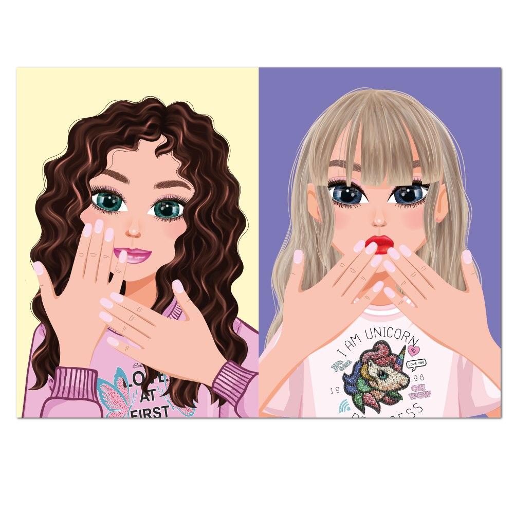 Книга з наліпками Студія краси Nail Art & Accessories (Апельсин) РМ-76-04 - 4