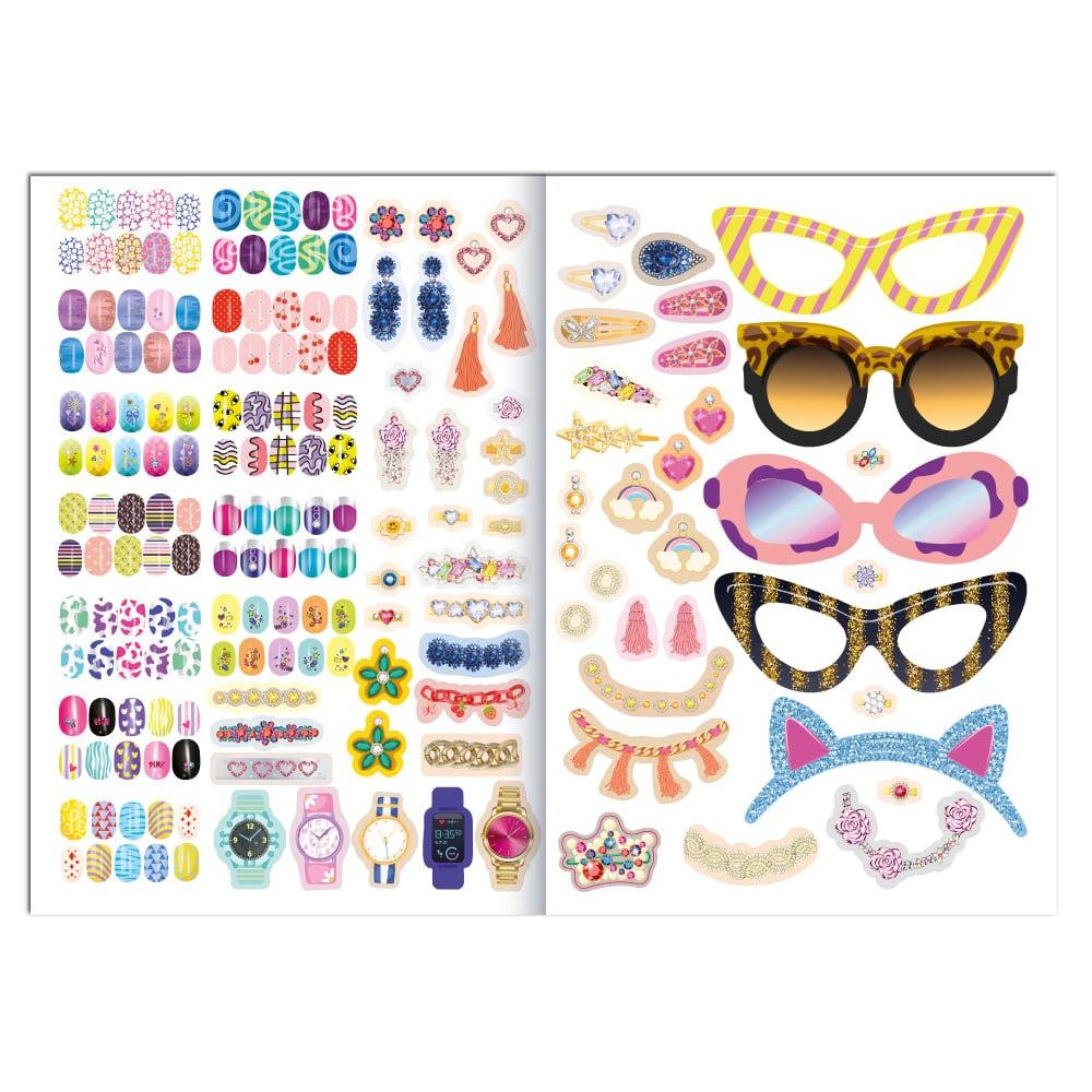 Книга з наліпками Студія краси Nail Art & Accessories (Апельсин) РМ-76-04 - 3